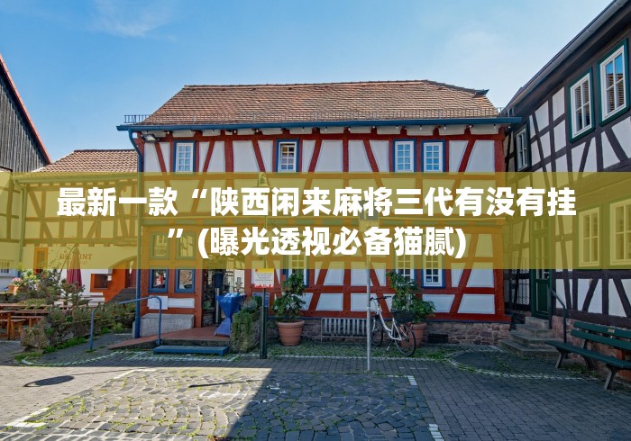 【玩家新攻略】“打麻将可以开挂的软件”开挂(透视)辅助教程
