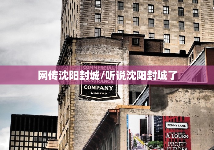 网传沈阳封城/听说沈阳封城了 网传沈阳封城/听说沈阳封城了
