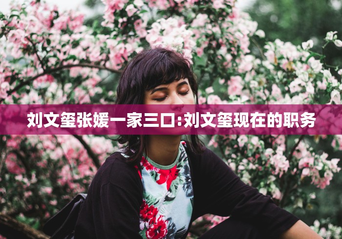 刘文玺张媛一家三口:刘文玺现在的职务