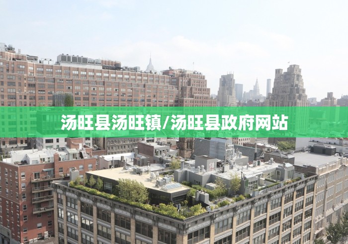 汤旺县汤旺镇/汤旺县政府网站
