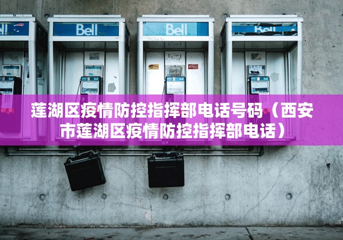 莲湖区疫情防控指挥部电话号码(西安市莲湖区疫情防控指挥部电话) 莲湖区疫情防控指挥部电话号码(西安市莲湖区疫情防控指挥部电话)