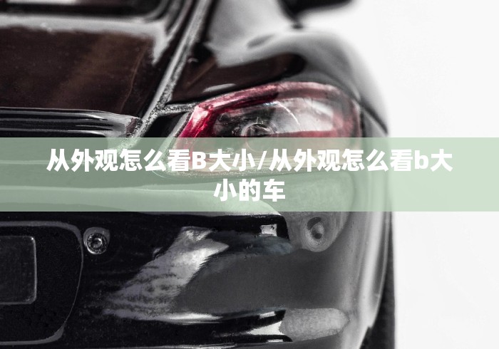 从外观怎么看B大小/从外观怎么看b大小的车