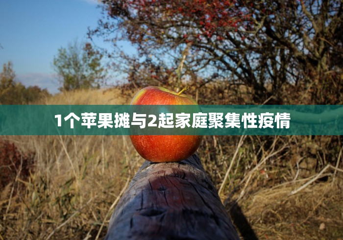 1个苹果摊与2起家庭聚集性疫情