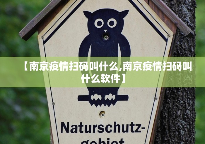【南京疫情扫码叫什么,南京疫情扫码叫什么软件】 【南京疫情扫码叫什么,南京疫情扫码叫什么软件】