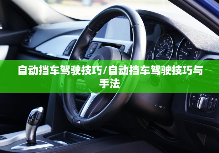自动挡车驾驶技巧/自动挡车驾驶技巧与手法