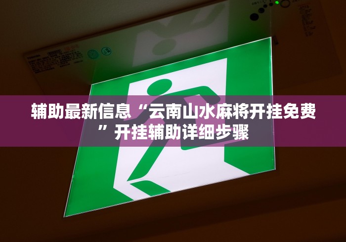 辅助最新信息“云南山水麻将开挂免费”开挂辅助详细步骤