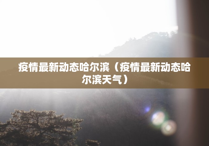 疫情最新动态哈尔滨（疫情最新动态哈尔滨天气）