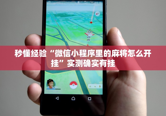 秒懂经验“微信小程序里的麻将怎么开挂”实测确实有挂