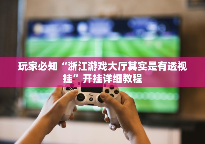 玩家必知“浙江游戏大厅其实是有透视挂”开挂详细教程