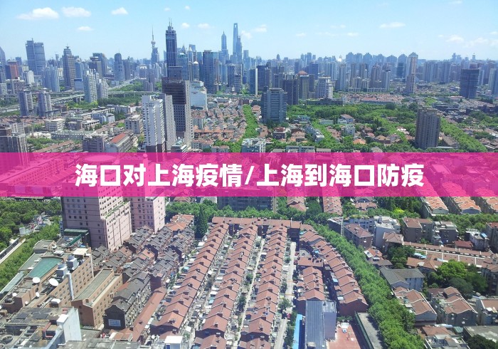 海口对上海疫情/上海到海口防疫