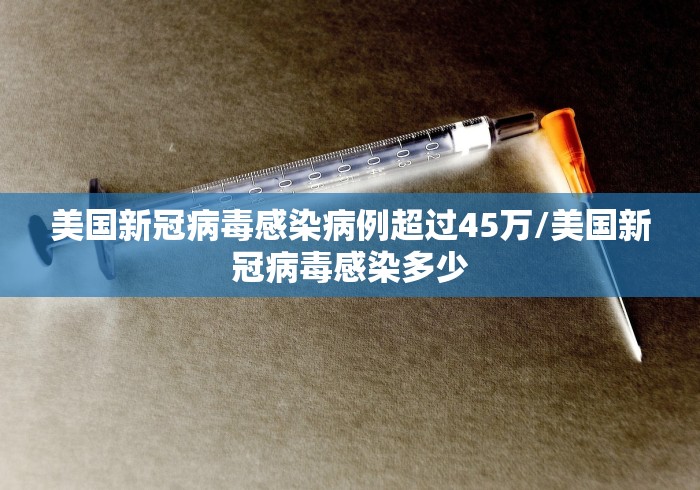 美国新冠病毒感染病例超过45万/美国新冠病毒感染多少